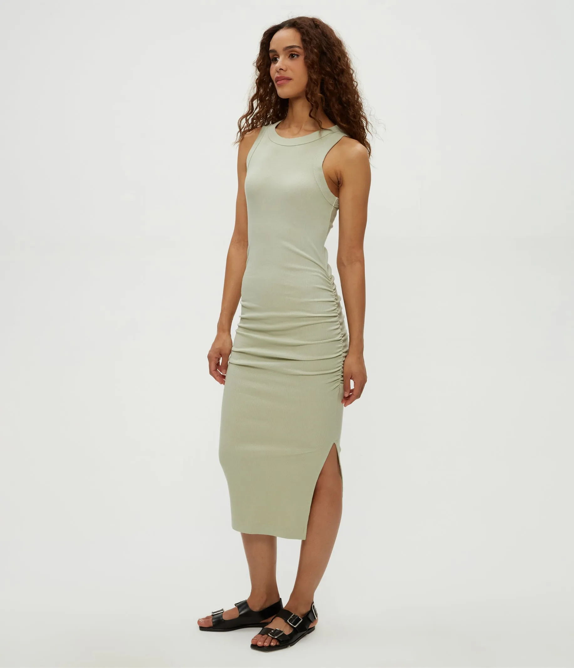 Wren Ribbed Midi Dress