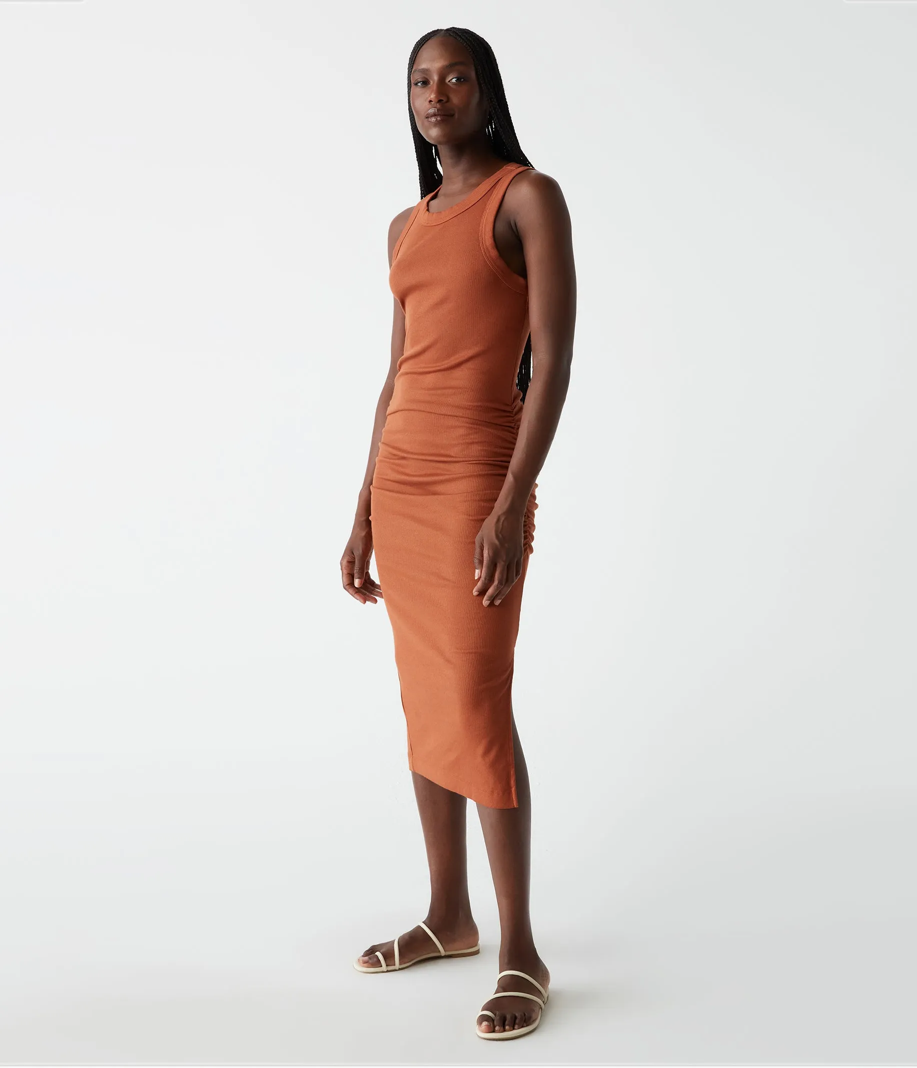 Wren Ribbed Midi Dress