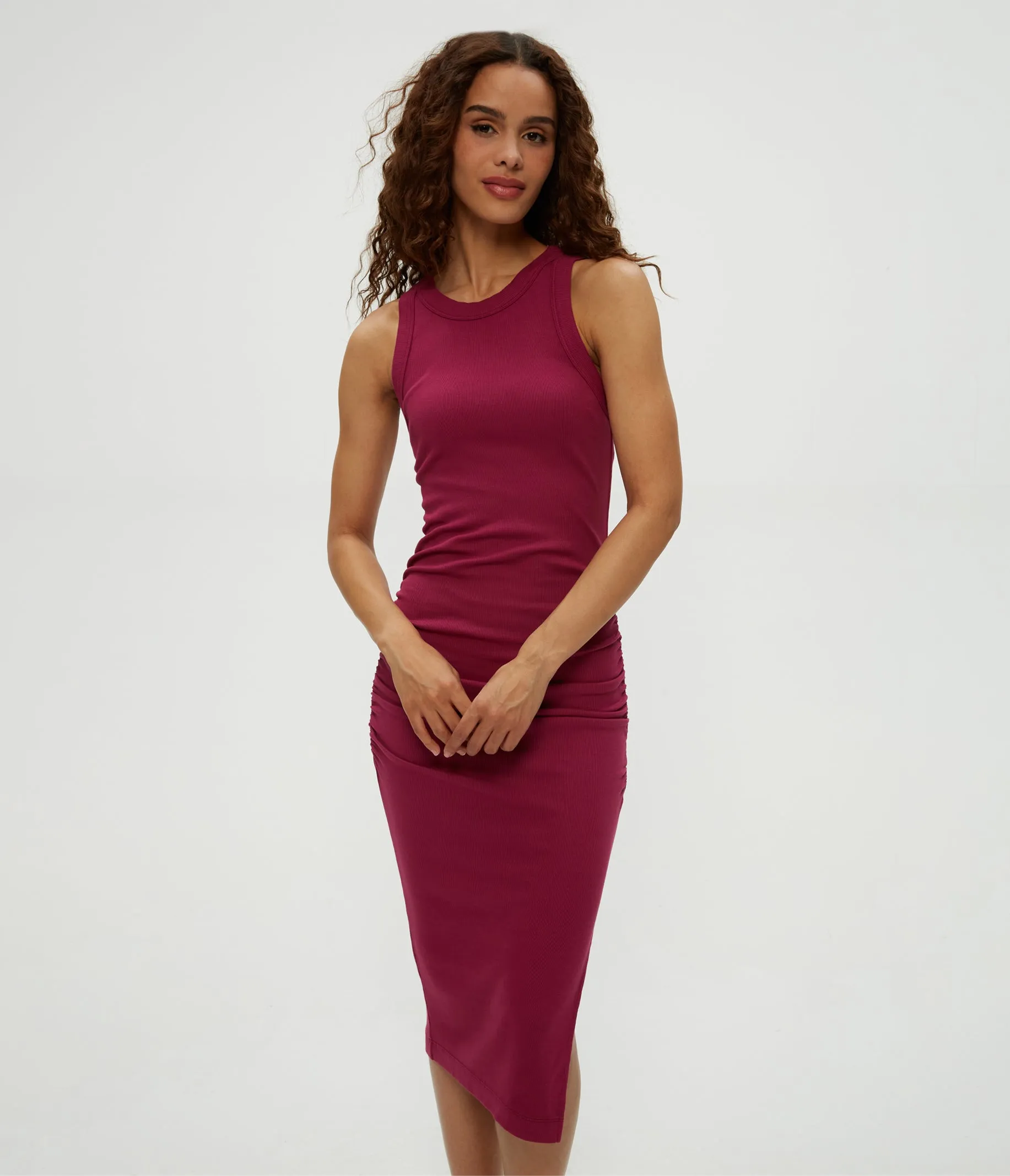 Wren Ribbed Midi Dress