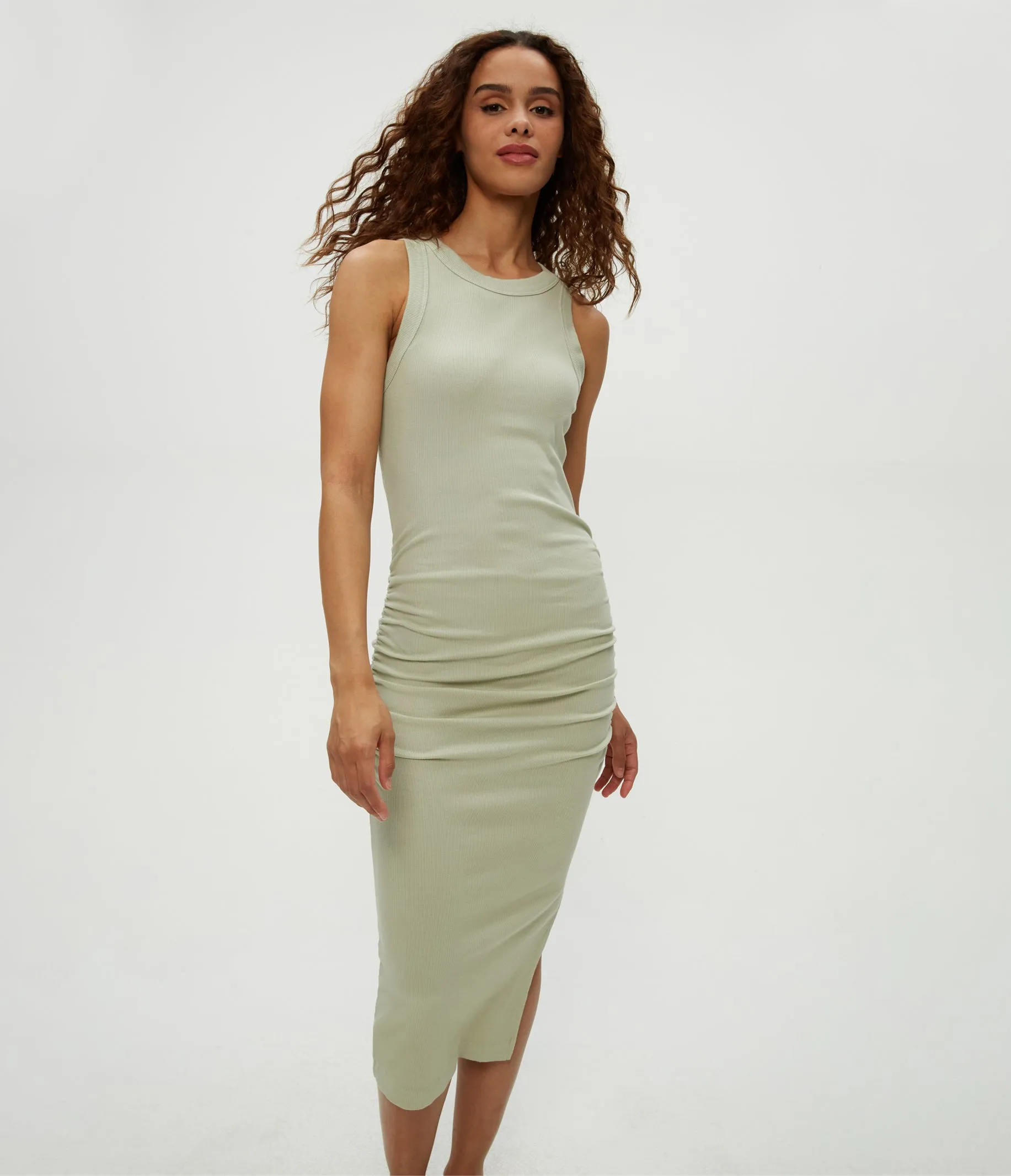 Wren Ribbed Midi Dress