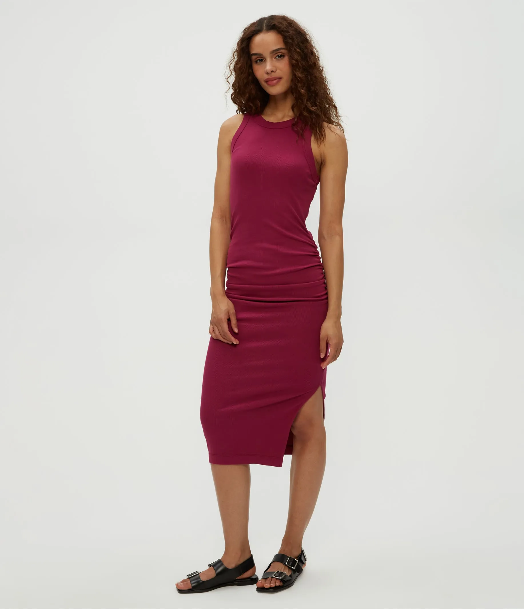 Wren Ribbed Midi Dress