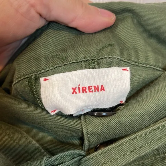 XIRENA SMALL PAPERBAG BERMUDA SHORTS SAFARI