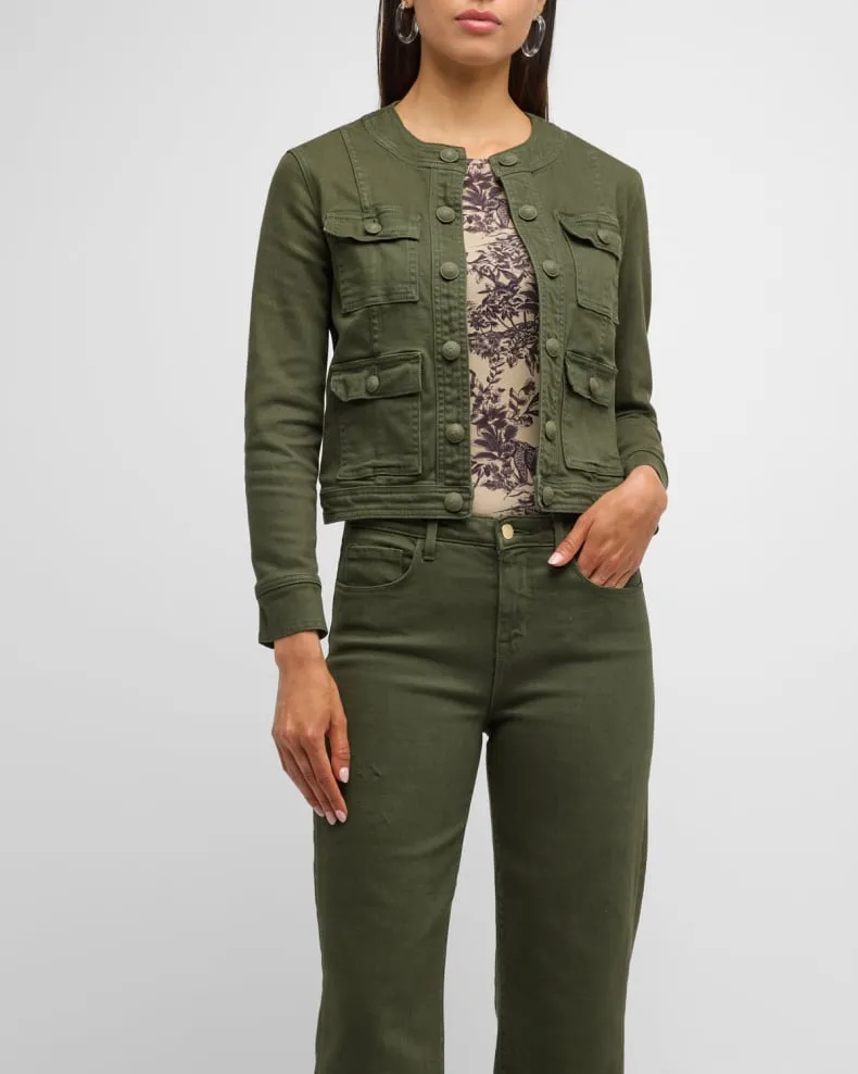 Yari Collarless Jacket
