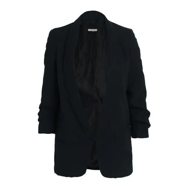 Yes Boss Blazer - White