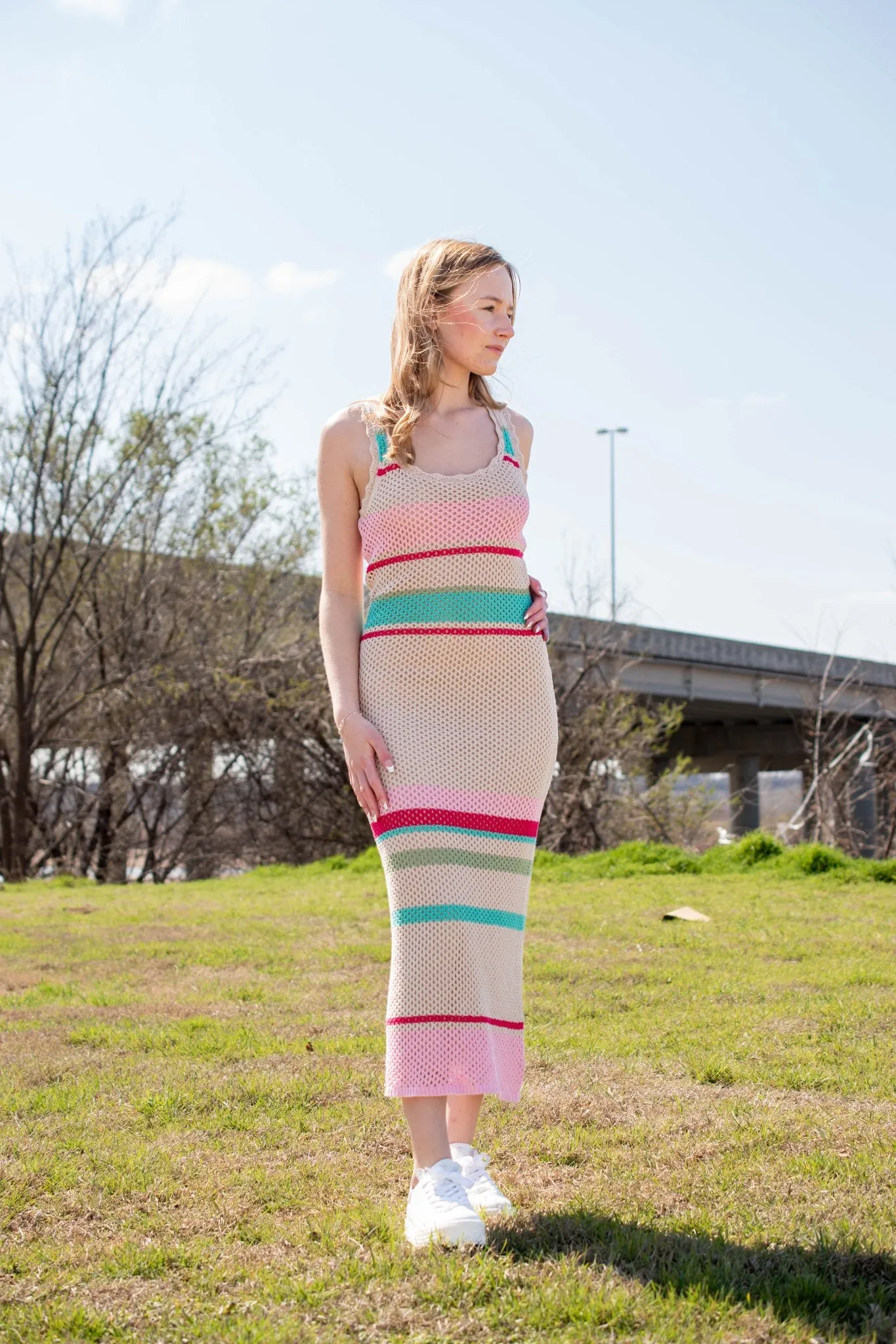 Z Supply: Ibiza Stripe Sweater Dress