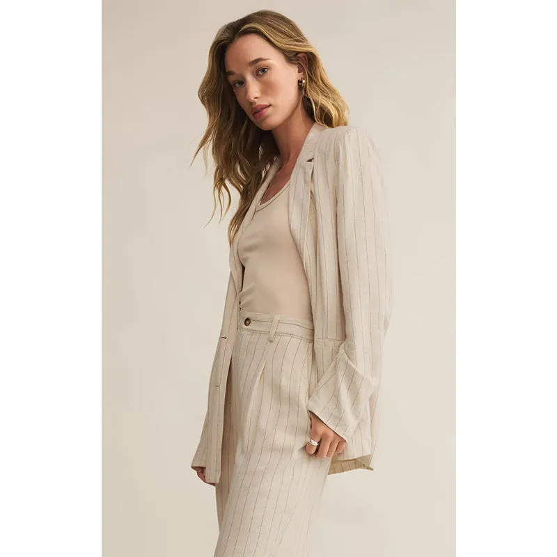 Z Supply Livingston Pinstripe Blazer