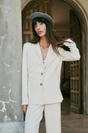 Z Supply: Livingston Pinstripe Blazer