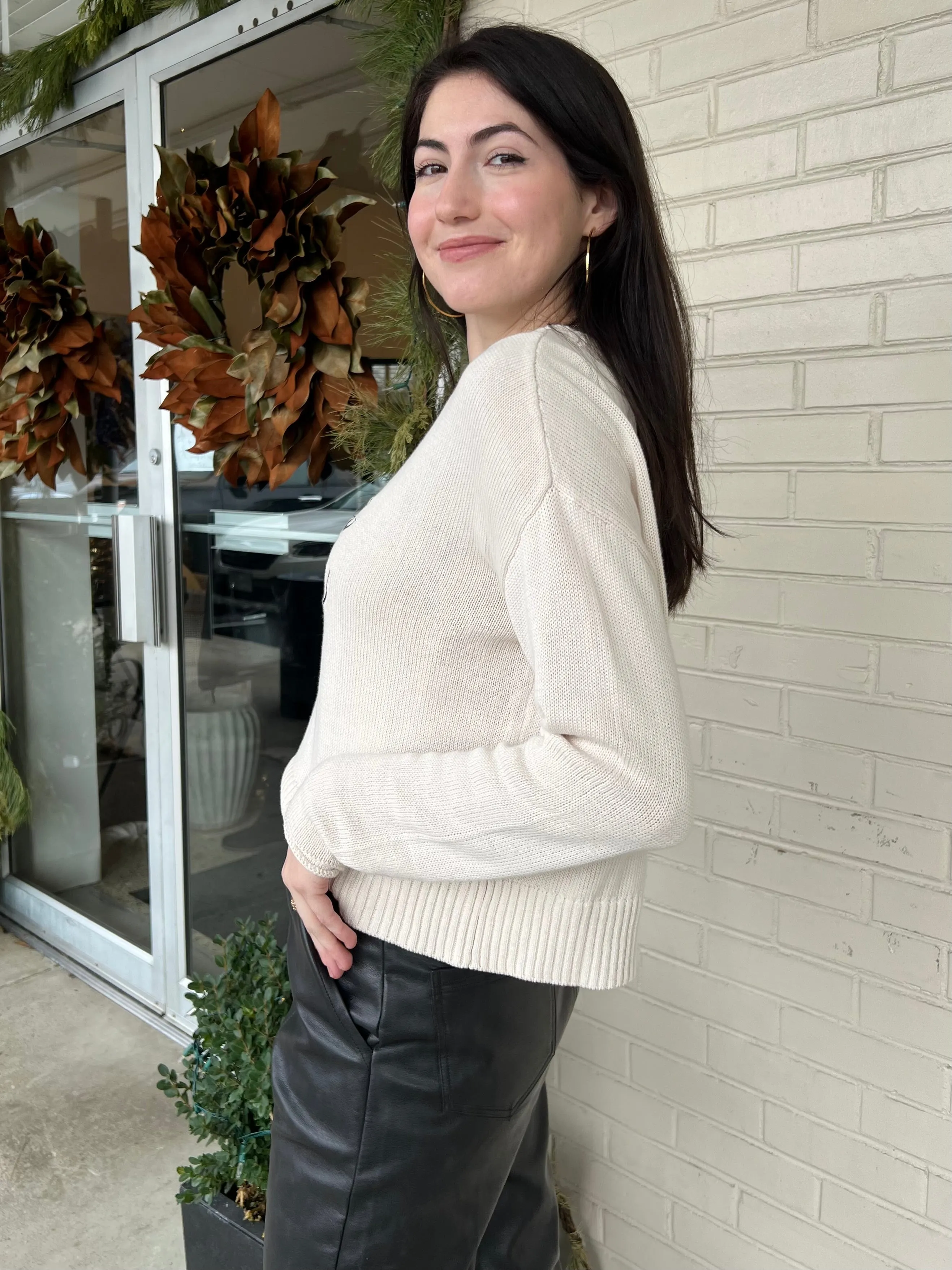 [Z Supply] Sienna Let It Snow Sweater