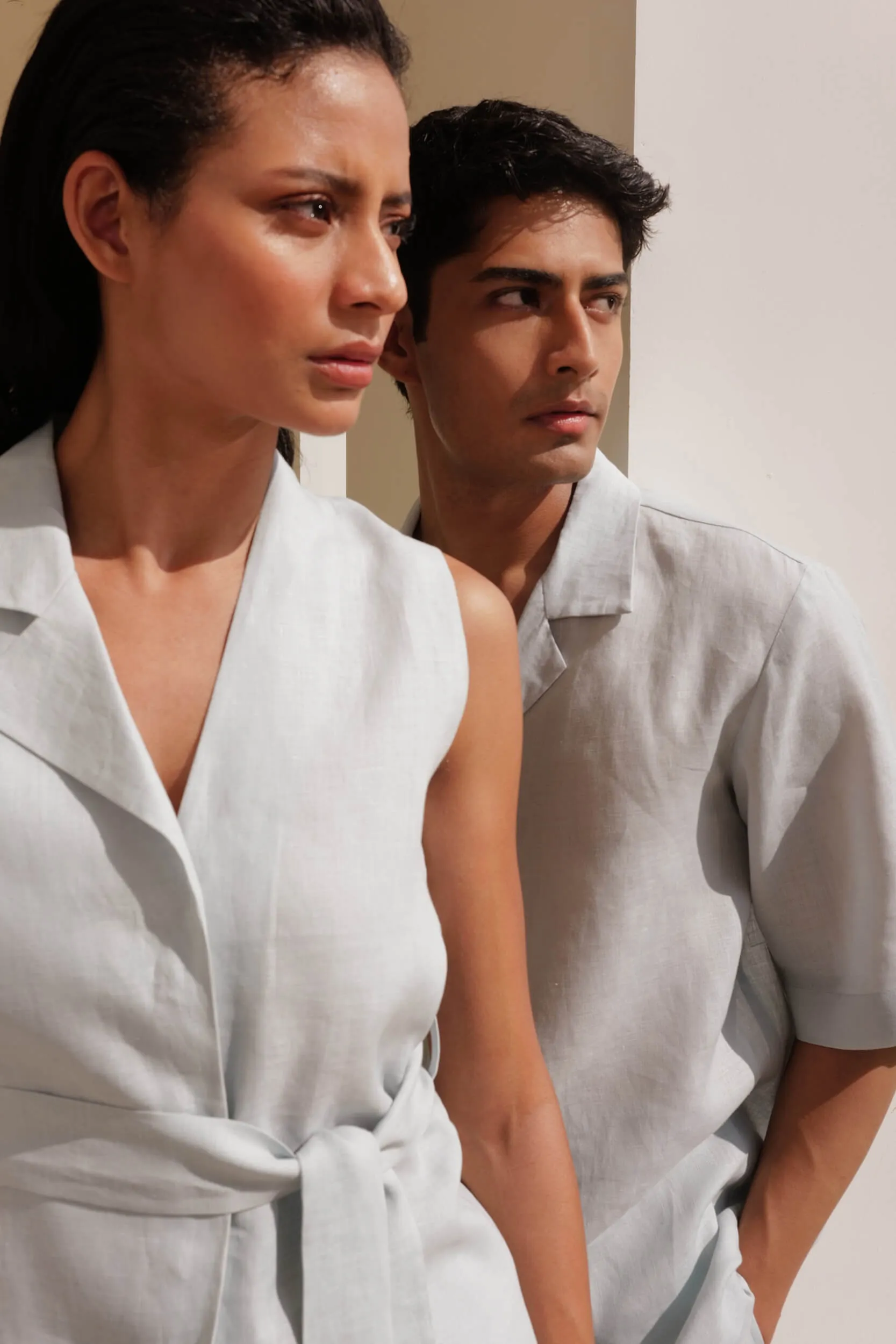 Zambia Top (Soft Blue)
