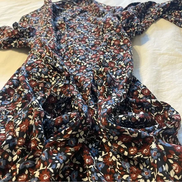 Zara Floral‎ Midi Dress