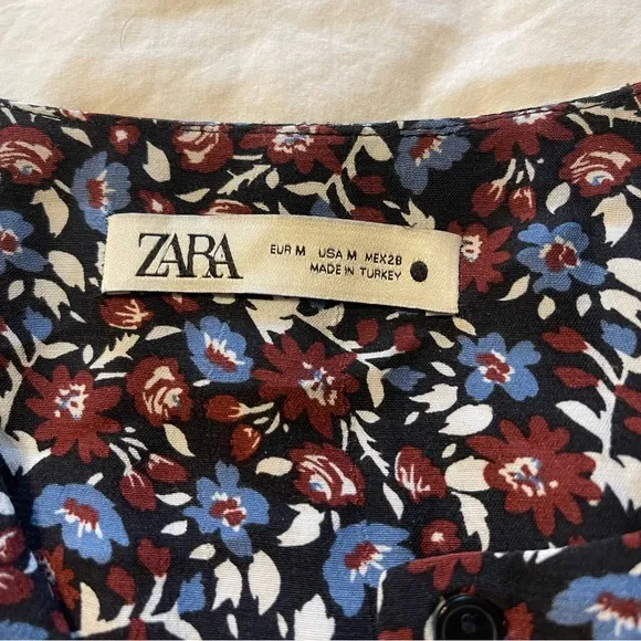 Zara Floral‎ Midi Dress